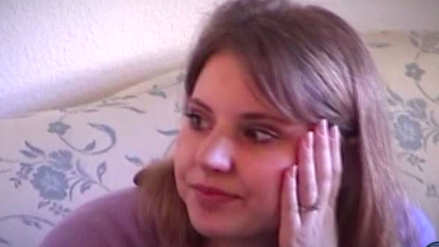 Susan Powell in home video before her disappearance in December 2009.