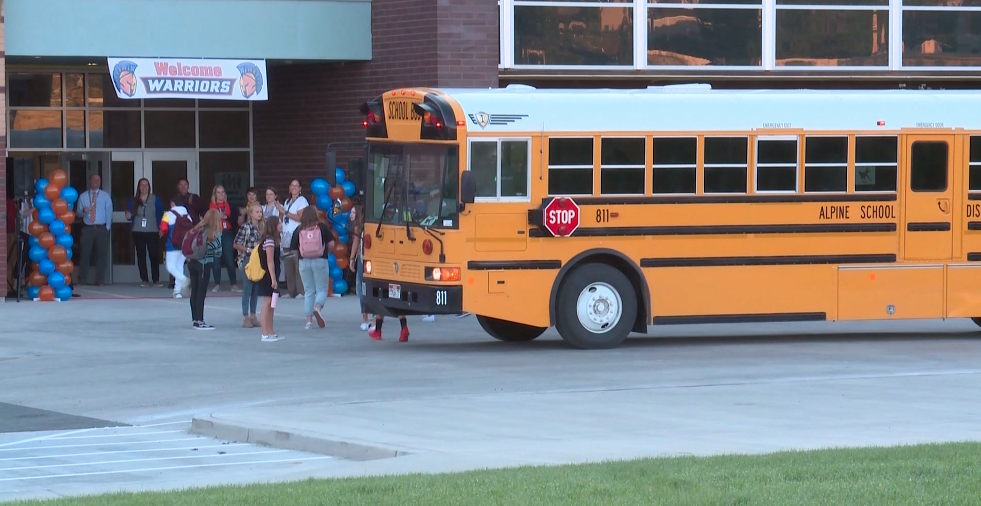 First Day Of School A Month Late At Lake Mountain Middle School