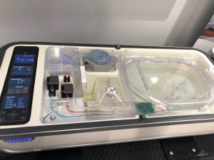 The hypothermic machine perfusion pump has what a liver needs to essentially keep working.