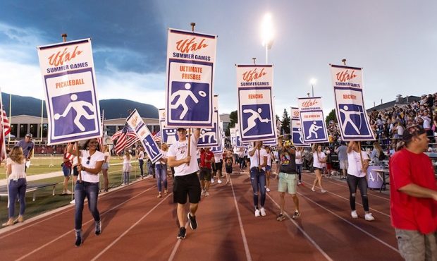 2019 Opening Ceremony at the Utah Summer Games....