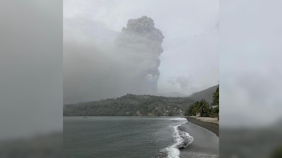 'Huge' Explosion Rocks St. Vincent As Volcano Keeps Erupting