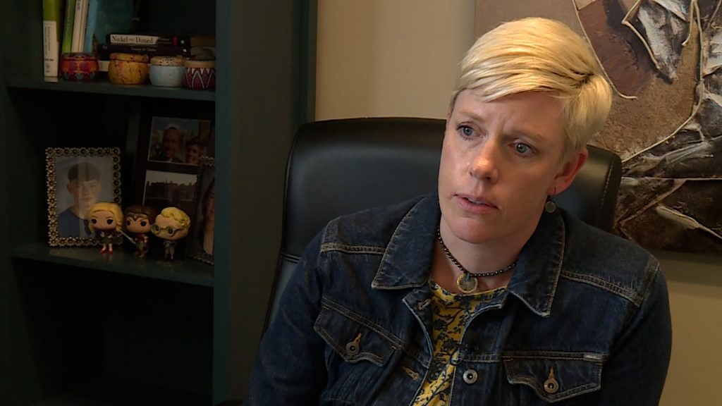 Jennifer Campbell, executive director of the Utah Domestic Violence Coalition (KSL TV)