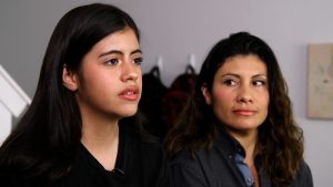 Valentina, 12, and her mom Monica Lopez talk about the wait for a therapist.
