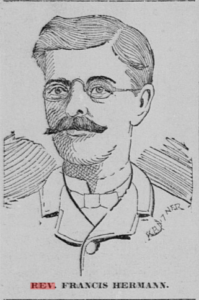 The Salt Lake Herald sketch of Rev. Francis Hermann.