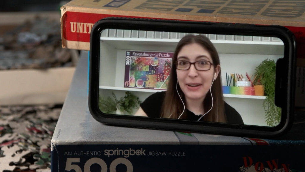 Karen Kavett, also known as Karen Puzzles. (KSL TV)