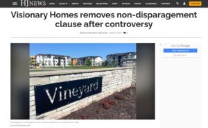 Unlawful gag clauses found in multiple Utah home builder contracts