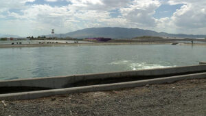 The pressurized irrigation system in Lehi, Utah has been found to contain E. coli with a dozen confirmed cases. (Ladd Egan/KSL TV)