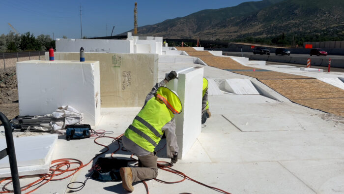 UDOT uses geofoam blocks to build West Davis Highway ramp