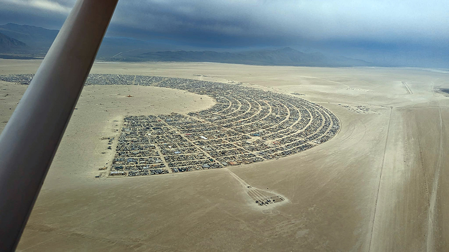 Baby born and delivered in RV at Burning Man Festival