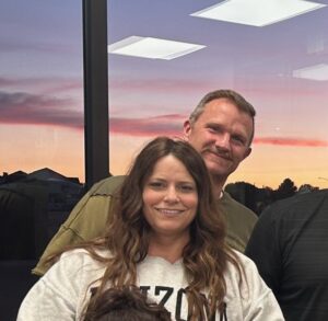 Vaughn Porter and Jamie Rust. (Porter family)
