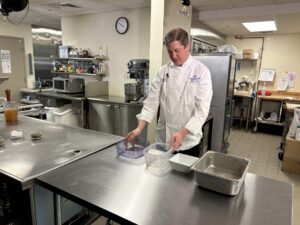 Chef Delissio said it's important to toss out leftovers if they smell funny. (KSL TV)