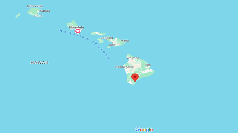 Naalehu hawaii earthquake