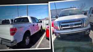 Dumas's Ford F150 pickup that was bought for his son. (Courtesy: Scott Dumas)