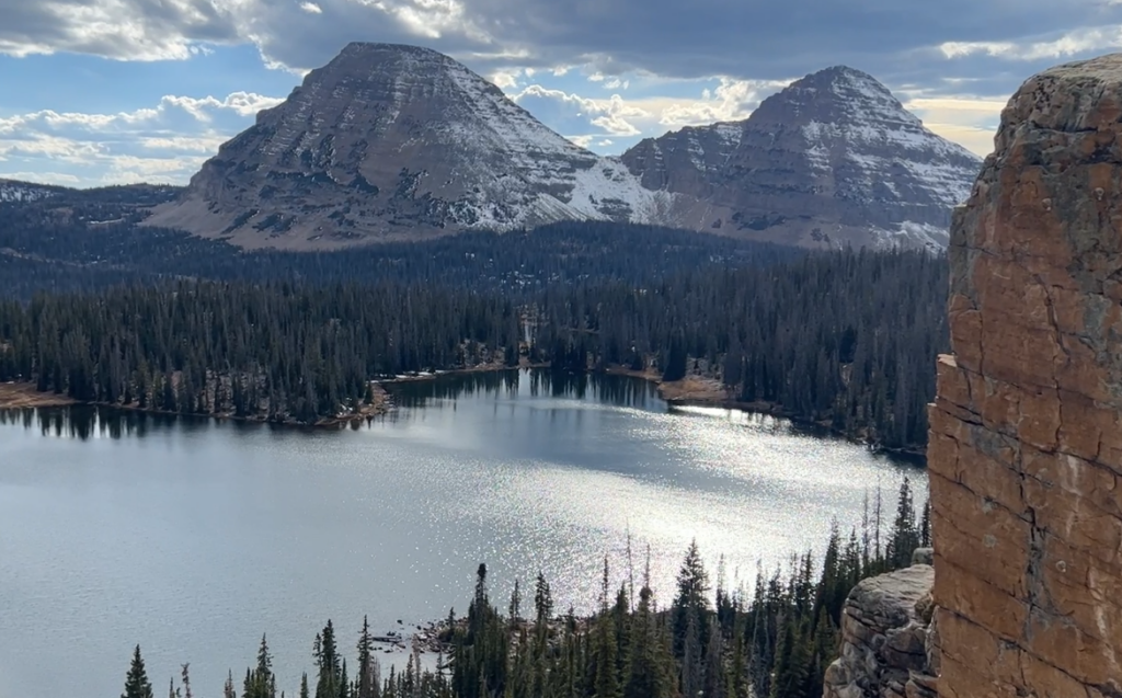 Camp Steiner sits in the rugged Uinta Mountains.
