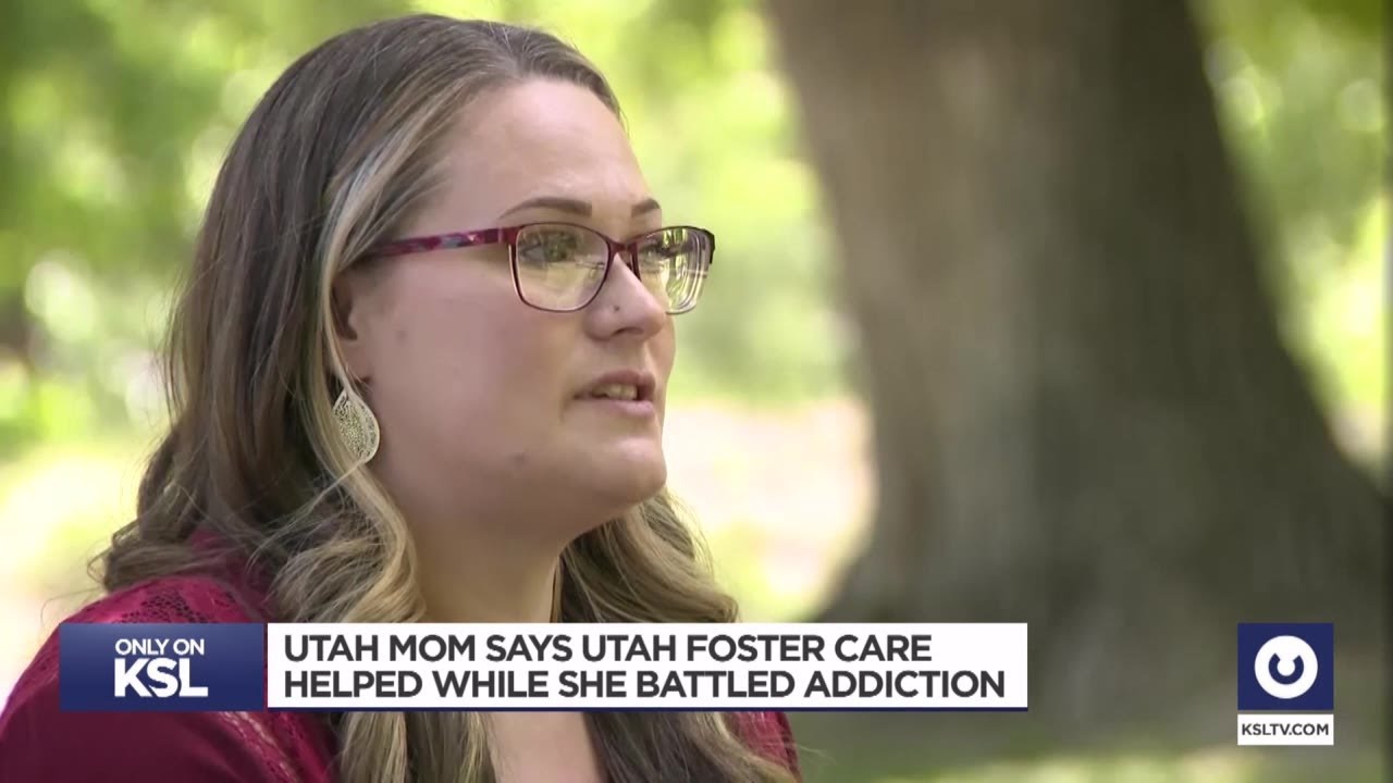 Video Utah mom says foster care helped, while she battled addiction