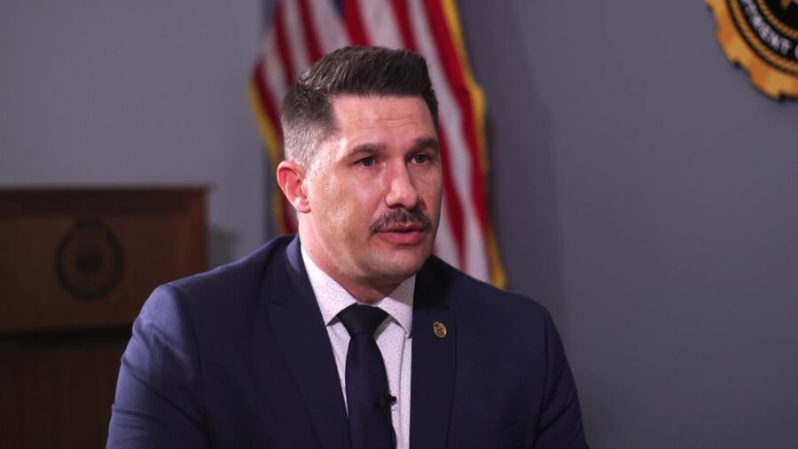Matt Pennington is the state’s new security chief assigned to carry out the sweeping new school safety law. He recently spoke to KSL TV about the new law. (KSL TV)