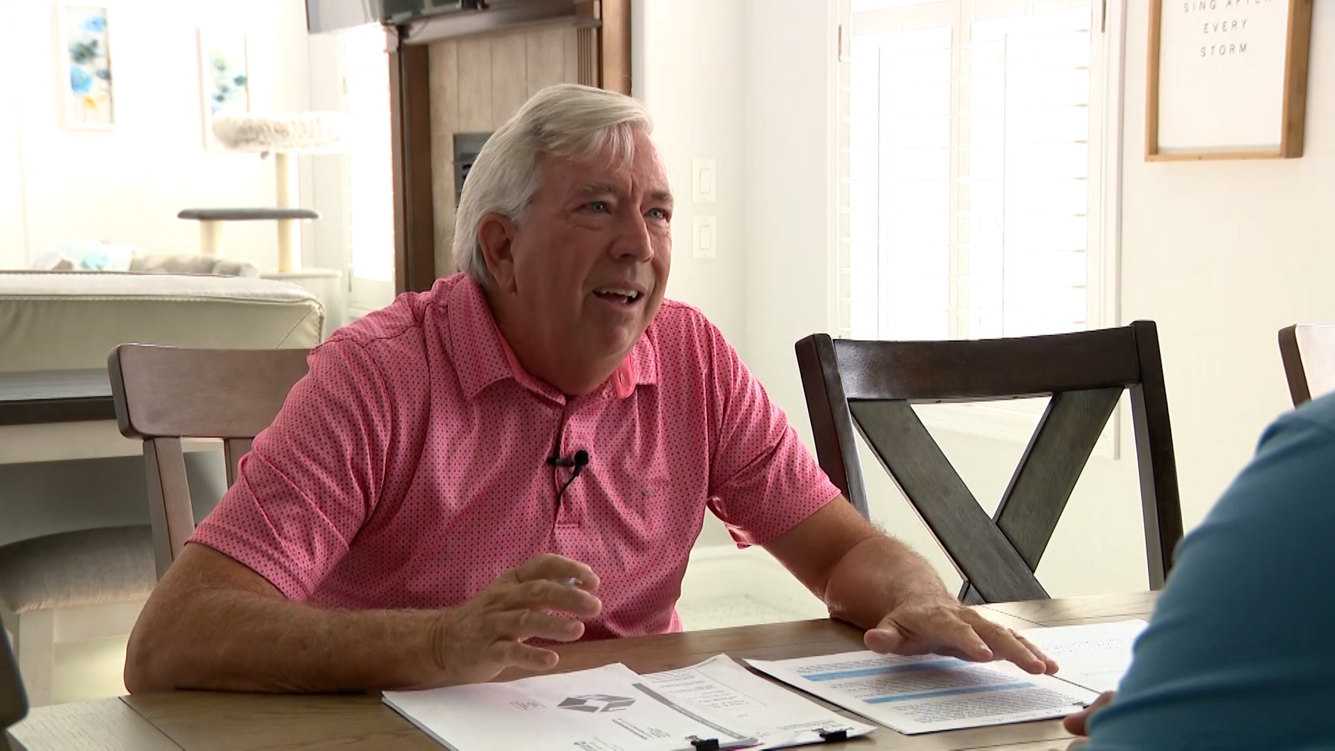 Brown tells KSL’s Matt Gephardt that he believes the warranty company still has an obligation to him to honor its AI-generated agreement, whether or not the chat bot was on the fritz. (Aubrey Shafer, KSL TV)