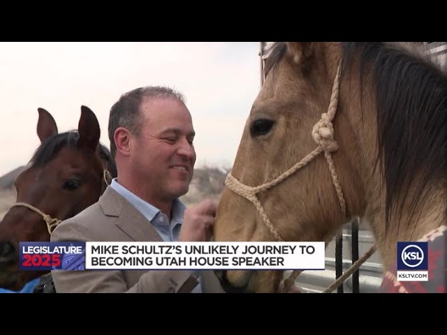 Video: Mike Schultz’s unlikely journey to becoming Utah House speaker ...