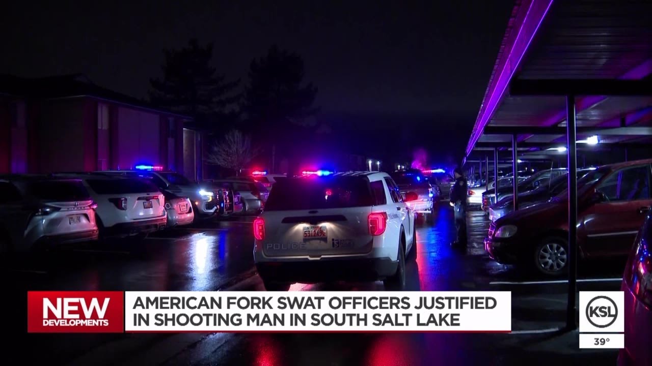 Video American Fork officers found justified in shooting gunman in