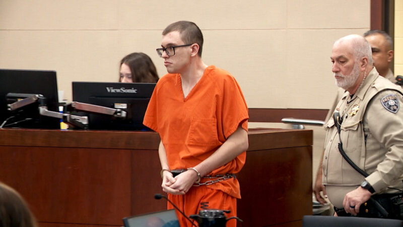 Tyler Peterson, brother of Gavin Peterson, appears in court on March 20, 2025, entering a guilty plea for the abuse of his brother. Prosecutors said his guilty plea was entered with the caveat of a "mental condition," and the court expected his sentencing would be pushed for further evaluation. (Ray Boone, KSL TV)