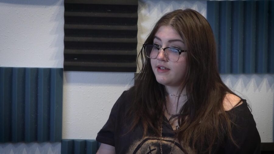 Kenzie said she has remained optimistic throughout all of life's challenges. (KSL TV)