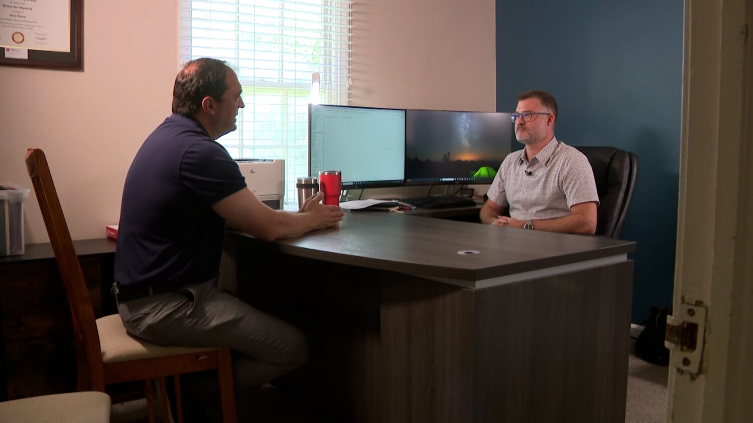 Attorney Britten Hepworth explains to KSL's Matt Gephardt why a timeshare contract will outlive a timeshare owner. (Mark Wetzel, KSL TV)