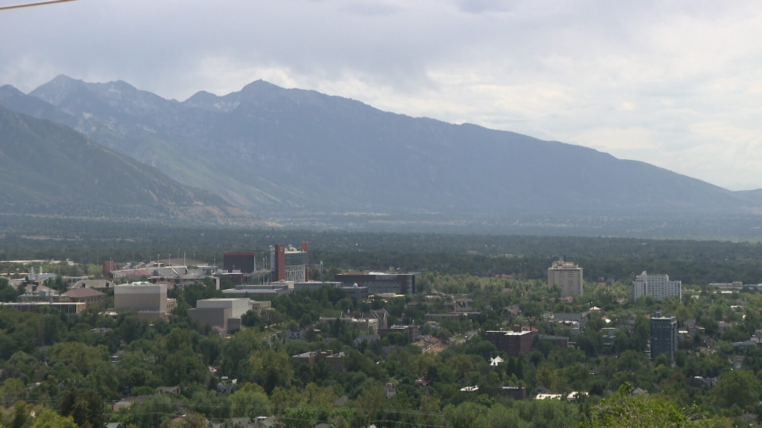 Salt Lake County had one of the most expensive median sales prices for housing in the state in 2024. (Mark Less, KSL TV)