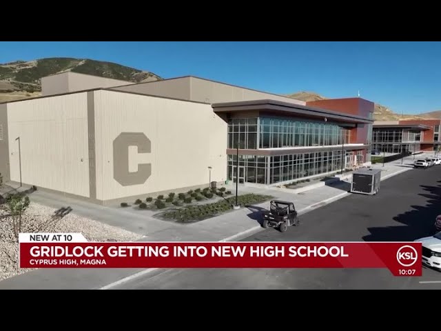 Video: Traffic troubles slow start to school year at new Cyprus High in ...
