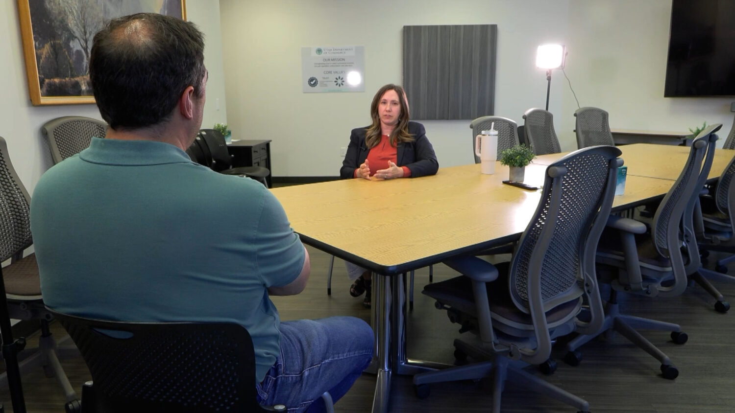 Utah's first HOA Ombudsman Erin Rider explains to KSL's Matt Gephardt how her office will work to resolve disputes. (Matt Gephardt, KSL TV)