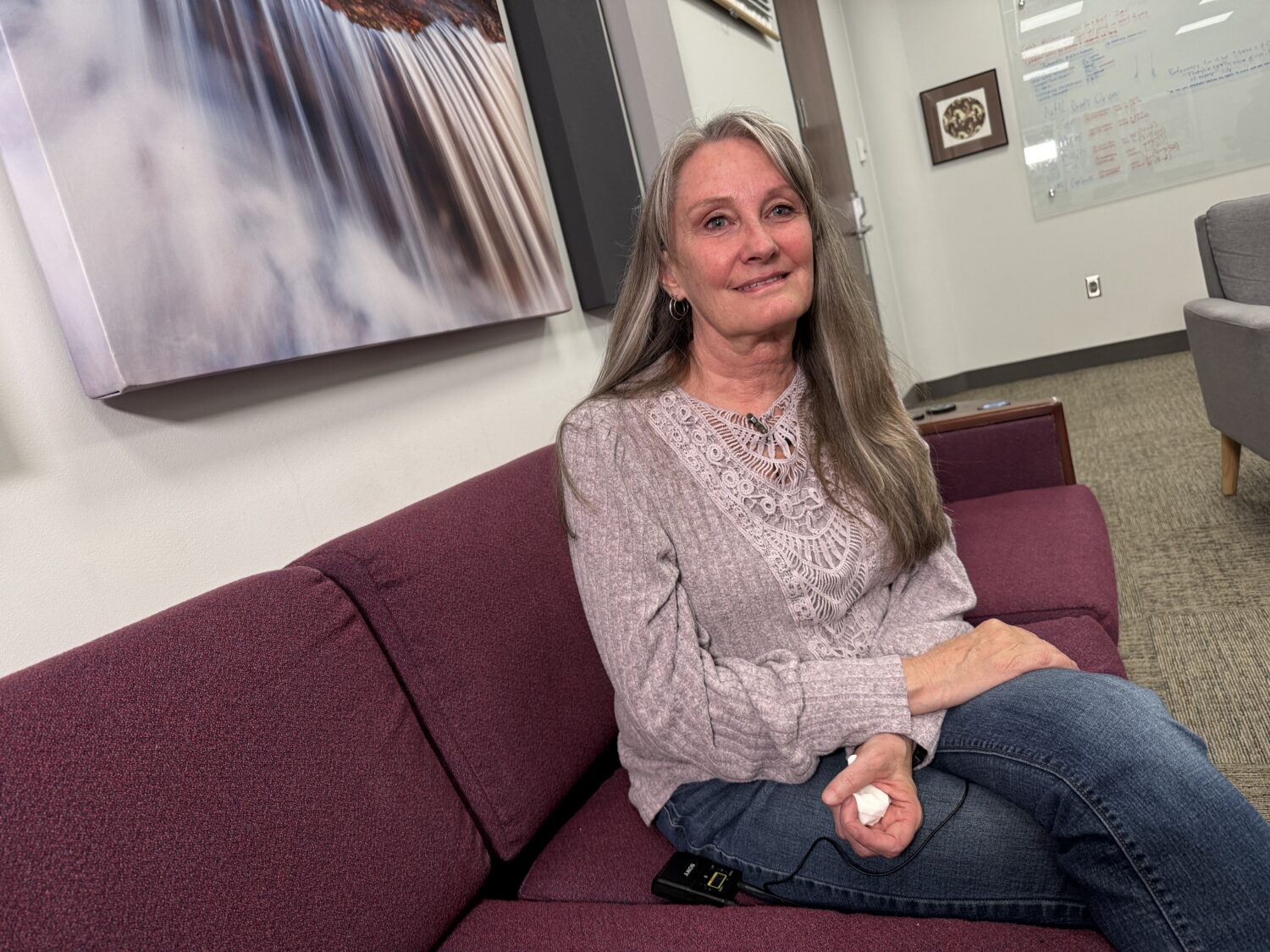 Lisa Perraglio, Scott Perkins' sister. (Andrew Adams, KSL TV)