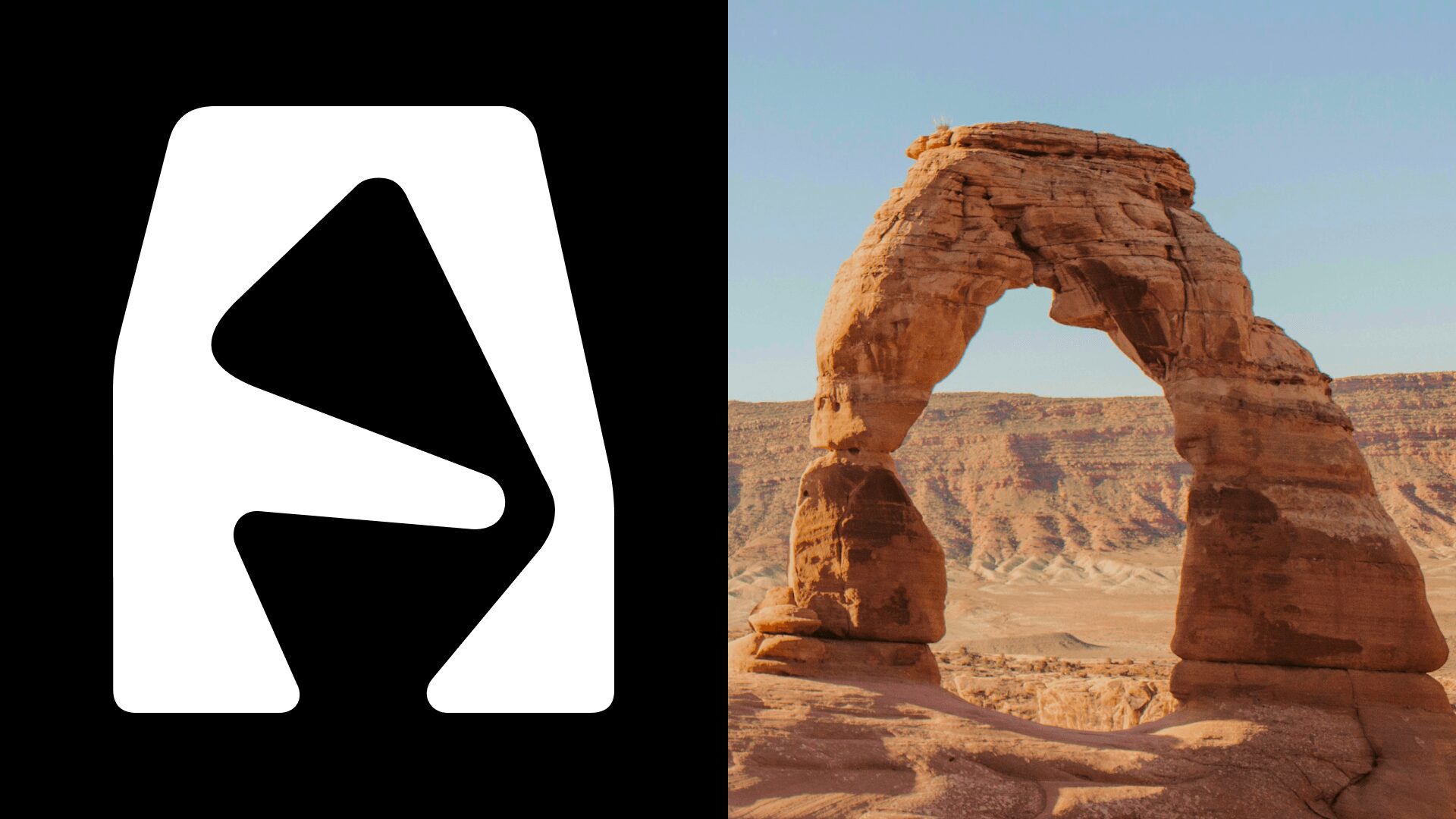 The “A” in the “Utah 2034” logo is shaped after Delicate Arch, located in Moab. (Utah 2034)