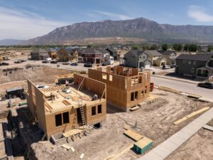 New homes in Plain City are pictured on Thursday, May 22, 2025. (Scott G Winterton, Deseret News)