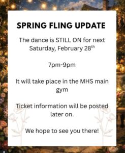 An announcement made by Murray High School. (Murray High School)