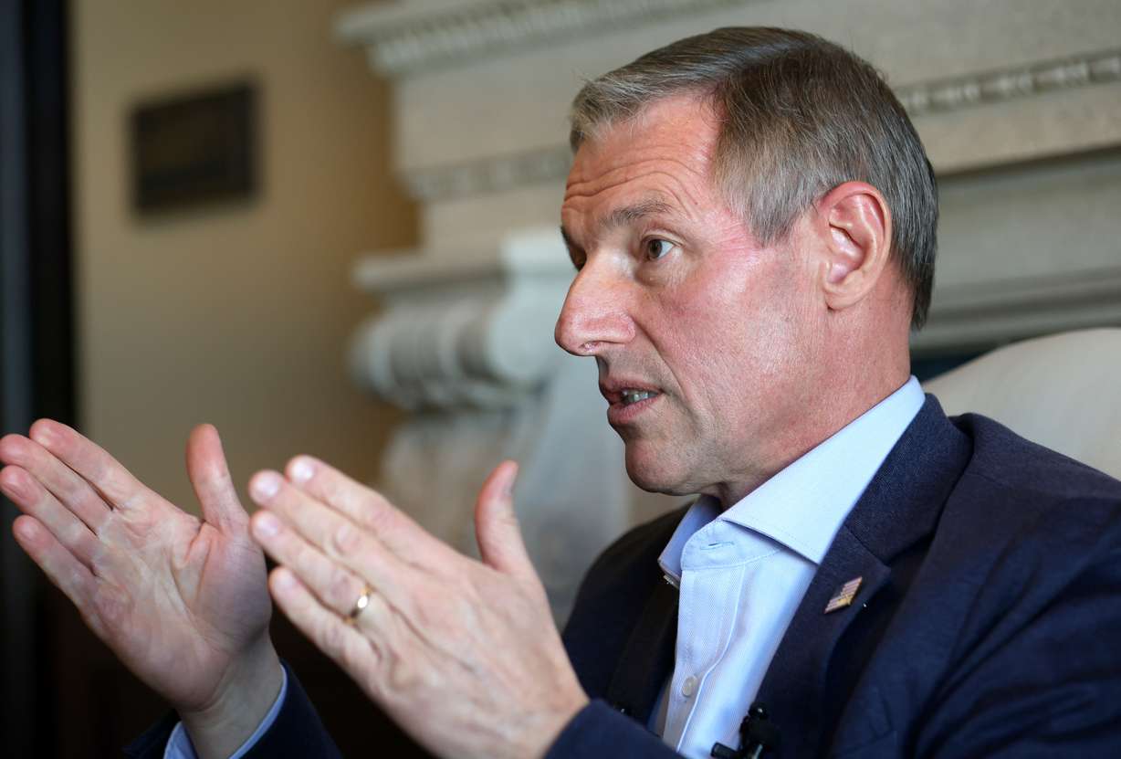 Rep. Mike Kennedy, R-Utah, at the Capitol in Salt Lake City on Nov. 3, 2025. (Kristin Murphy, Deseret News)