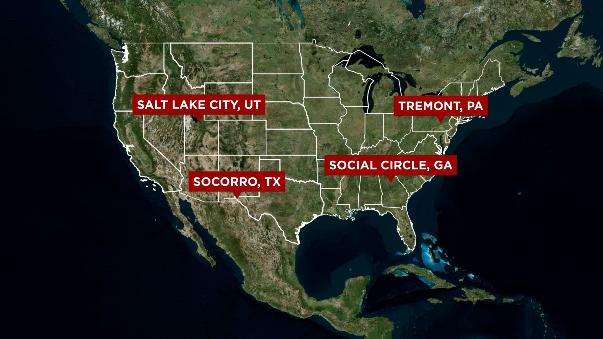 ICE "Mega Centers" are confirmed in four locations across the country. (KSL)