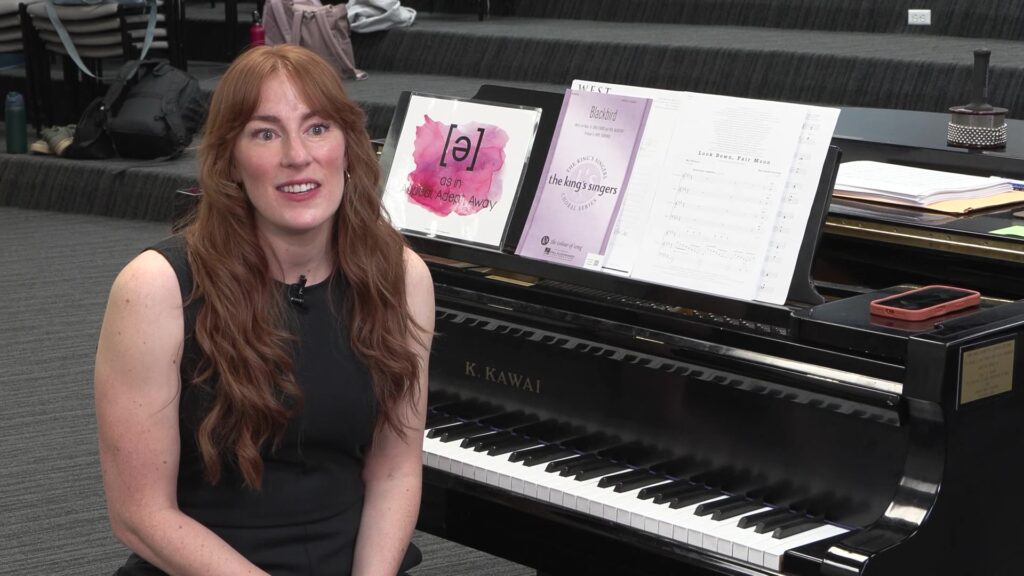 Choir director Andrea Hernandez said the choir has worked towards singing at Carnegie Hall for years. (Meghan Thackrey, KSL)