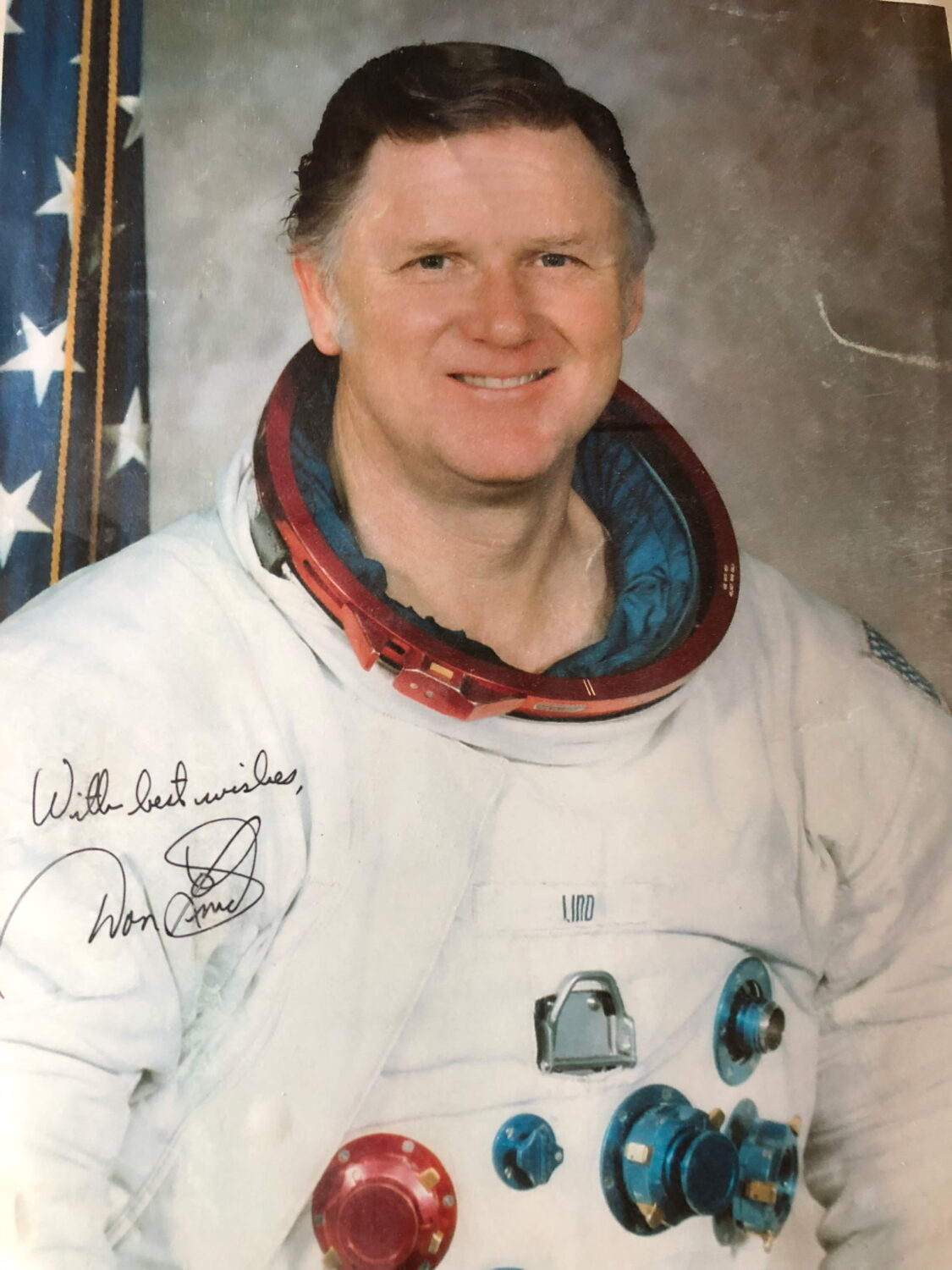Astronaut Don Lind, first Utahn in space in 1985. (Photo courtesy: Mike Wadsworth)