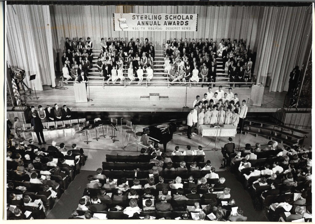 Sterling Scholars Annual Awards, April 24, 1964. (Deseret News)