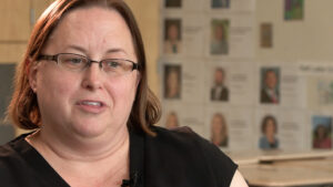 Teacher Cheryl Jindeel. (Peter Rosen, KSL)