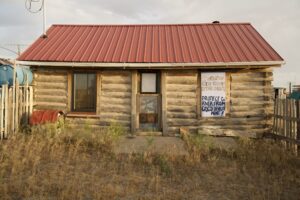 Kara Bard's home in Cisco, a ghost town in Grand County, Utah. (Diana Jones)
