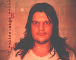 Salt Lake City police distributed this photo of spree killer Paul Ezra Rhoades to the news media in 1988, hoping to solicit information about Rhoades’ connections to Utah. Rhoades was executed in Idaho in 2011. (Salt Lake City Police Department)