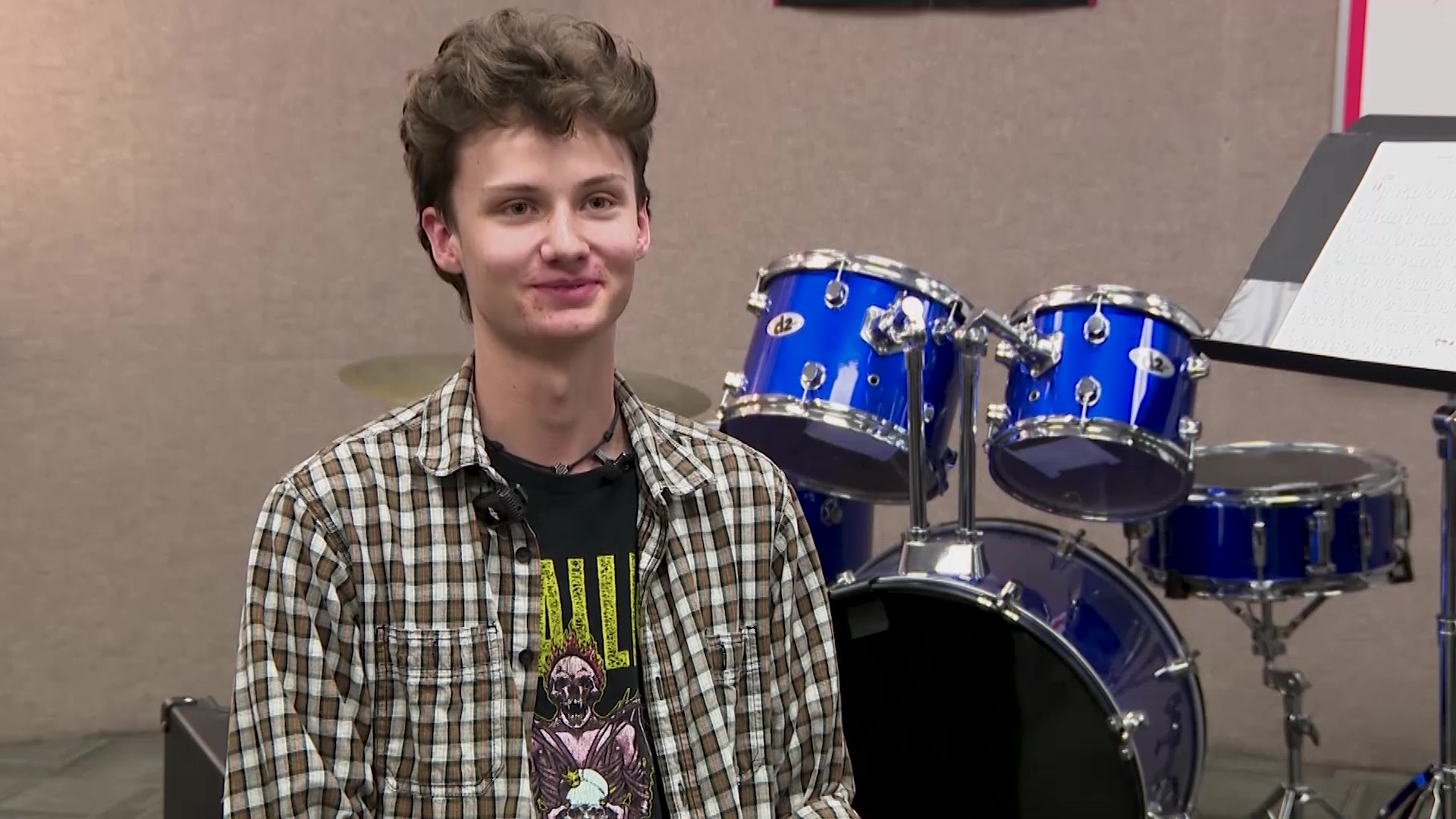 Cash Butler is a student and valedictorian of Diamond Ridge High School. (Ray Boone, KSL)