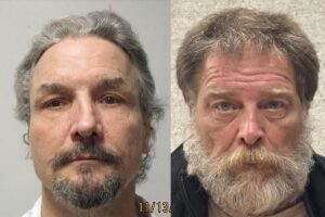Forrest Lee Whittle (left) and Michael Ted Staples (right) were roommates in 1986 when Lisa Strong was killed. Whittle is incarcerated in 2026, and both men are registered sex offenders. (Utah Department of Corrections)